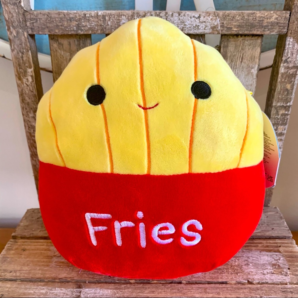 Squishmallows 8” FLOYD THE FRIES 🍟 NWT 🎁